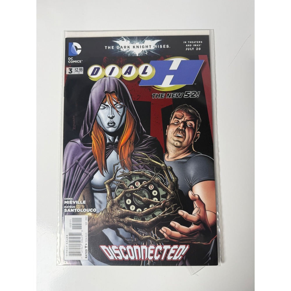 Dial H #3 DC Comics The New 52 2012 China Mieville Mateus Santolouco Cover Art